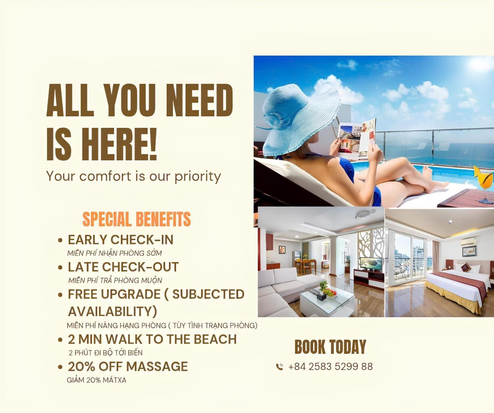 Paris Luxury Hotel & Apartment Nha Trang Dış mekan fotoğraf